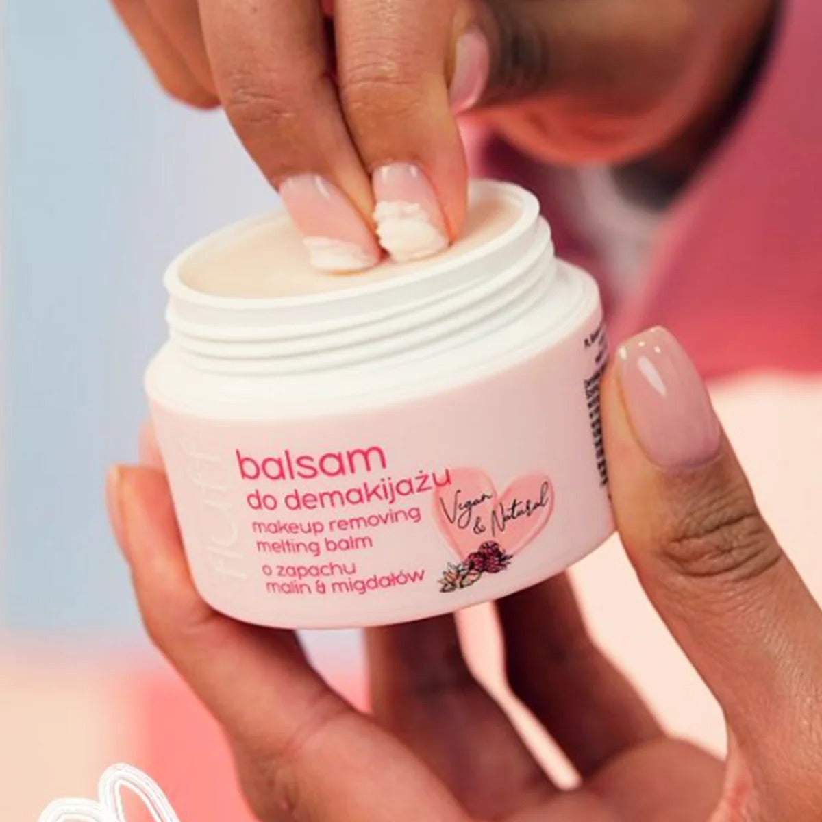 Make Up Remover - Balm Raspberries with Almonds