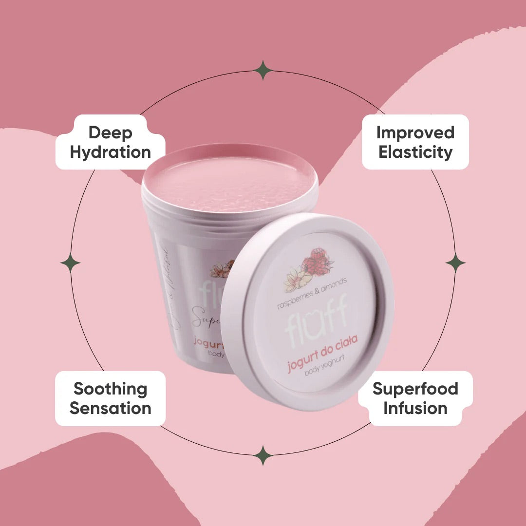 Body Yogurt - Raspberries & Almonds